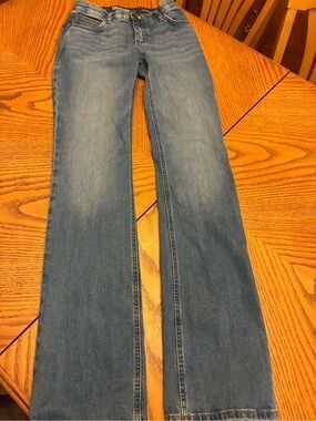Wrangler Women's Medium Blue Flare Jeans - Classic Denim